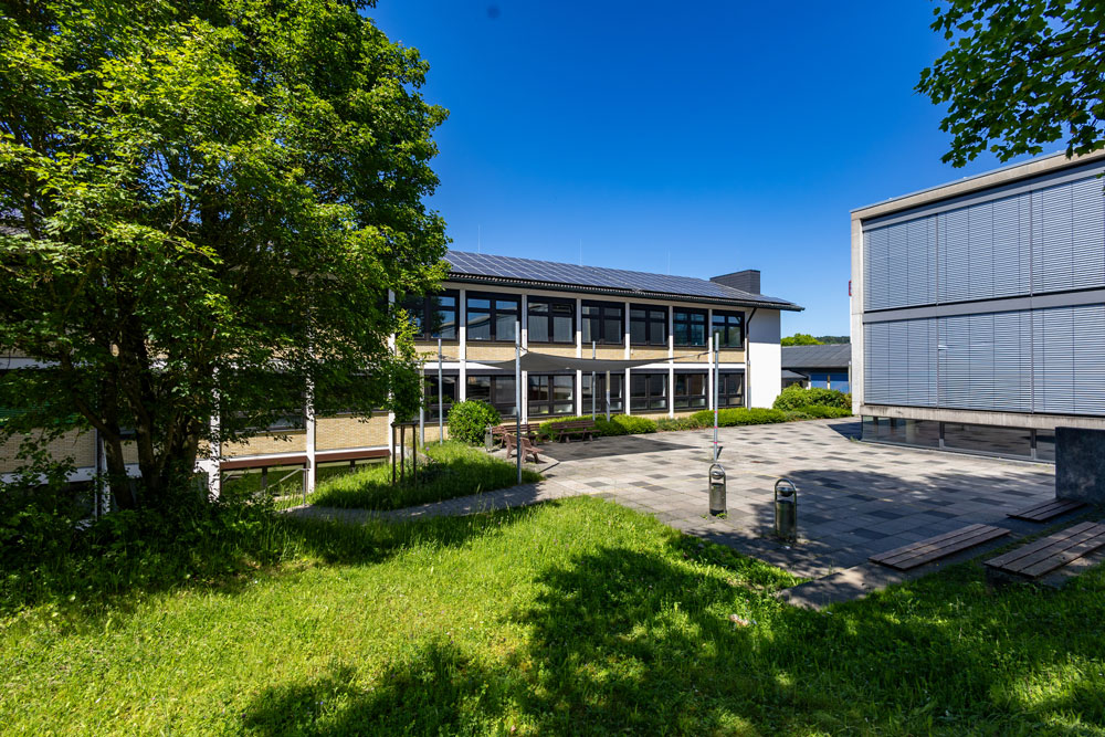 Helene-Weber-Schule Buchen Hinterhof