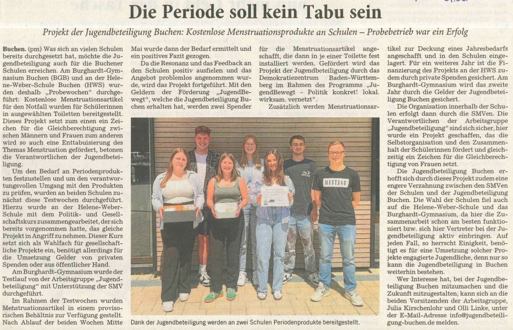 Zeitungsartikel