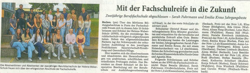 Zeitungsartikel
