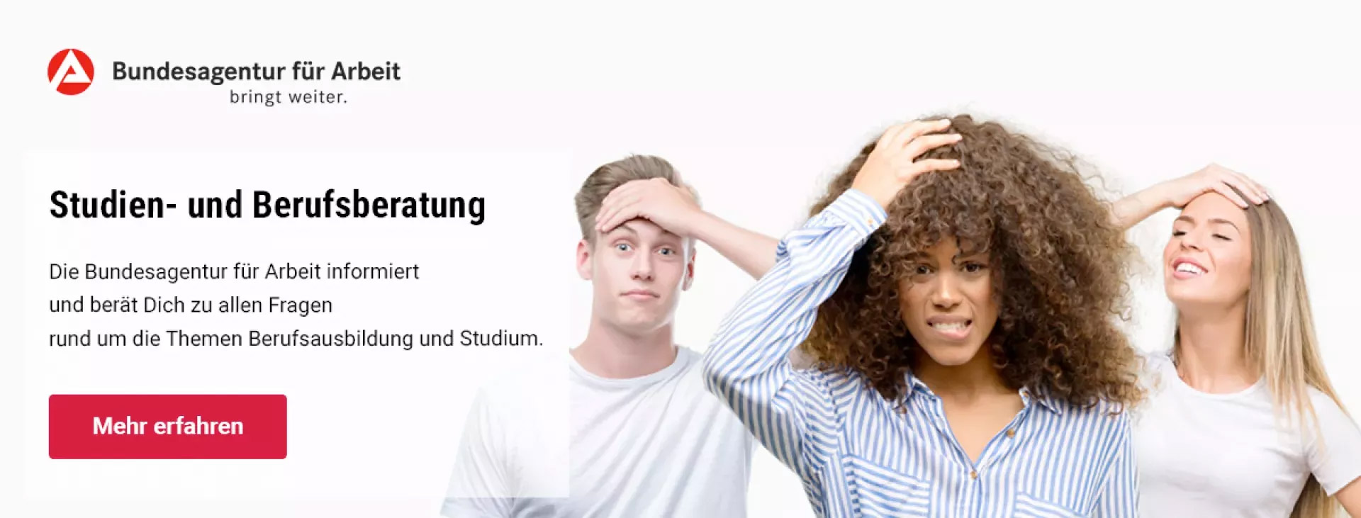 Banner Agentur f&uuml;r Arbeit