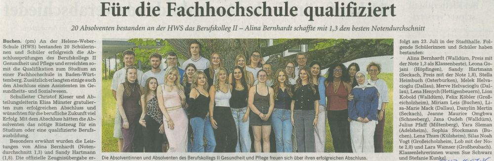 Zeitungsartikel