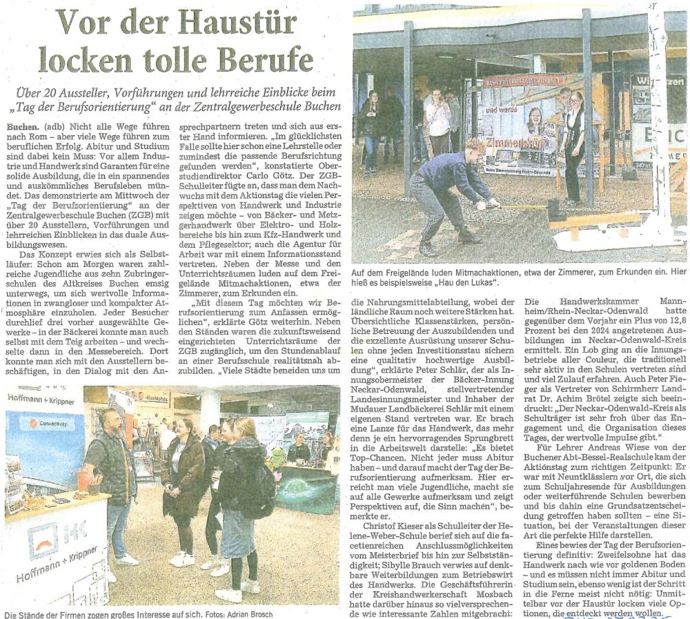 Zeitungsartikel