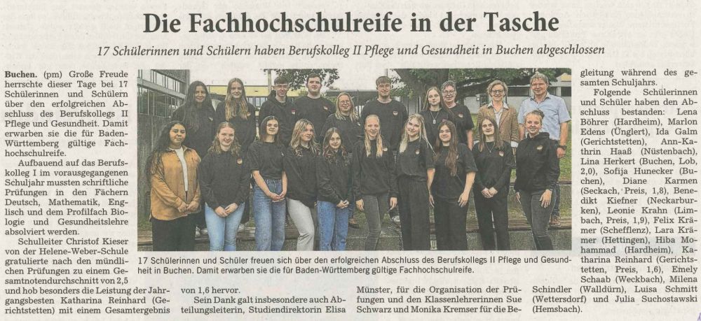 Zeitungsartikel