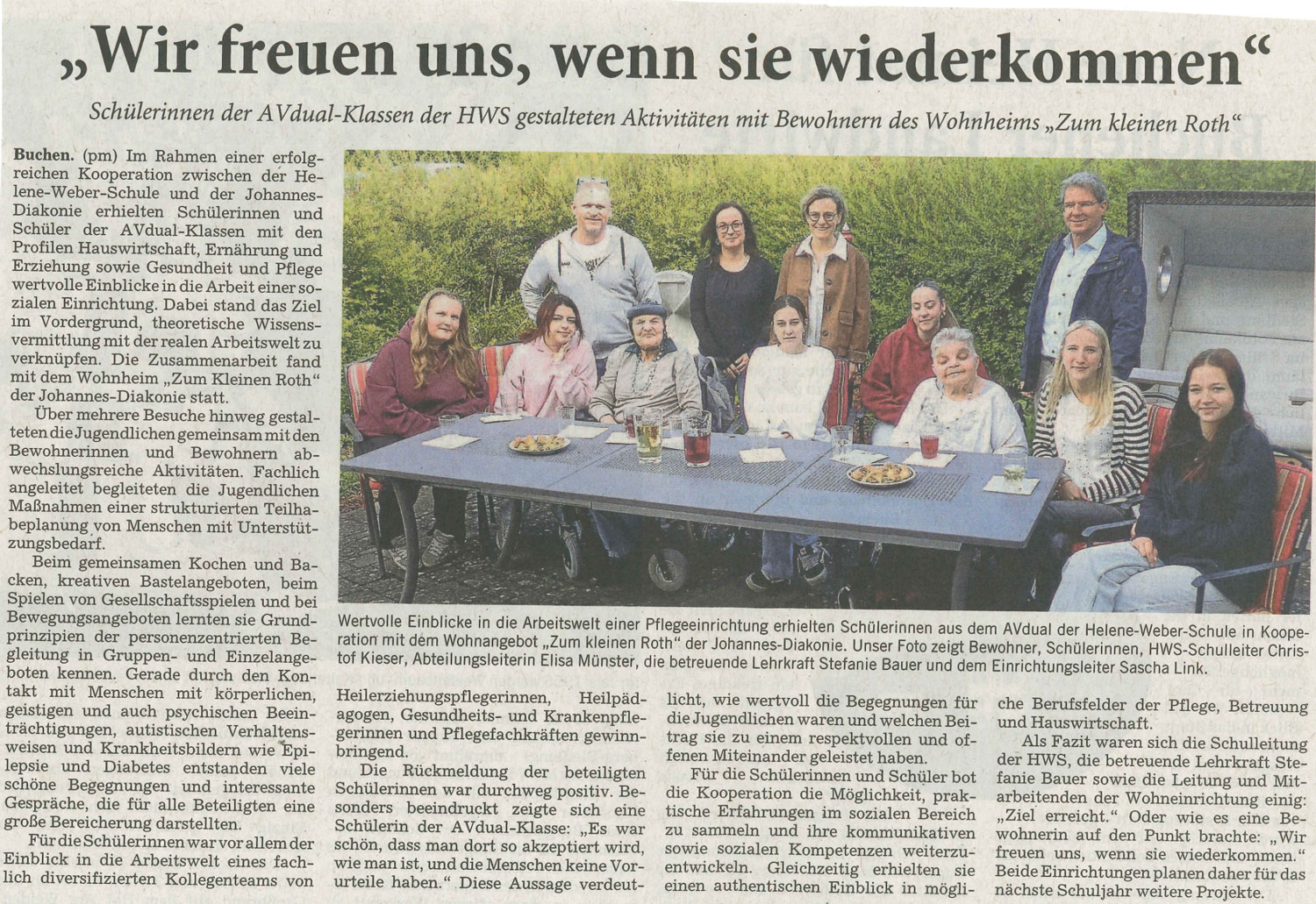 Zeitungsartikel